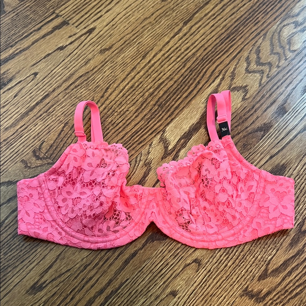 Victoria's Secret Pink Lace Bra